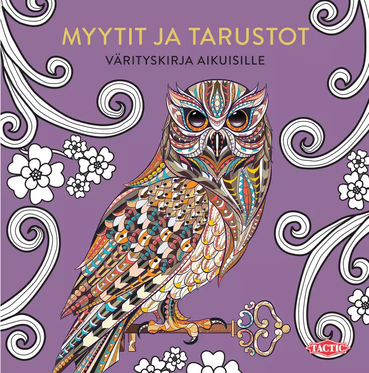 VÄRITYSKIRJA AIKUISTEN MYYTIT JA TARUSTO - Askartelu- ja värikirjat - 6416739580098 - 1