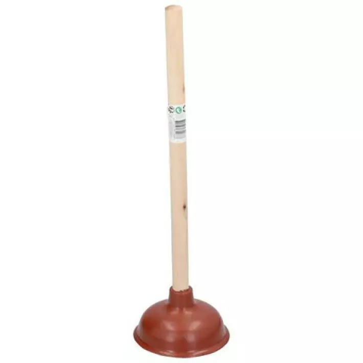 Viemäripumppu puuvarsi 49cm - Astianpesu- ja tiskiallastarvikkeet - 8711252811888 - 1