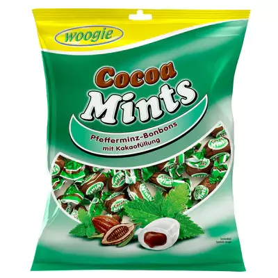 Woogie Minttumakeiset suklaatäytteellä - Makeispussit, -patukat ja tikkarit - 9002859119538 - 1