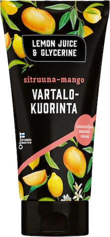 LJG 150ml Vartalokuorinta sitruuna-mango - Vartalonhoito - 6414400240449 - 1