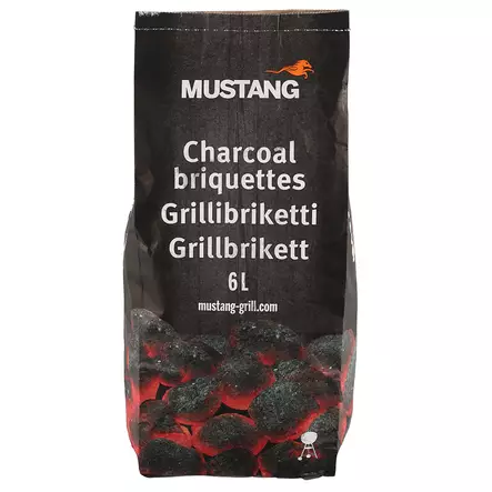 MUSTANG GRILLIBRIKETTI 2 KG - Hiilet, briketit ja halot - 6410413165359 - 1