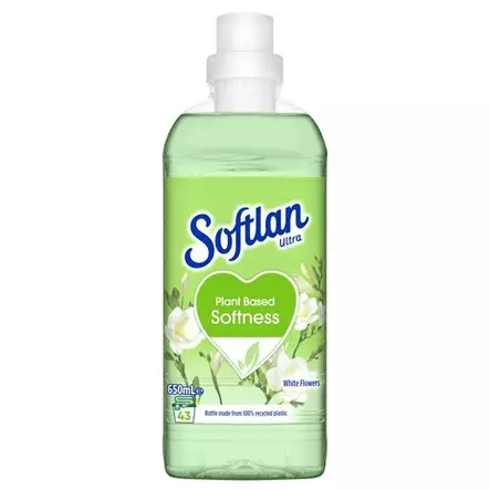SOFTLAN PLANT BASED WHITE FLOWERS 650ML - Pyykinpesuaineet - 8718951342309 - 1