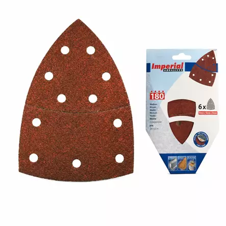 Hiomakolmio 100x150mm 6kpl K180 - Hiomapaperit - 8010626031519 - 1