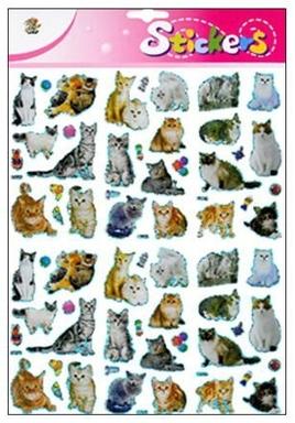 Jättitarra-arkki Kissat - Tee-se-itse DIY - 6417715021109 - 1