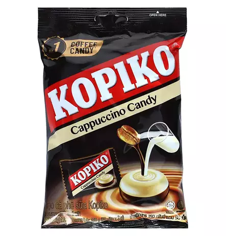 Kopiko Cappuccino makeiset 175g - Makeispussit, -patukat ja tikkarit - 8996001330739 - 1