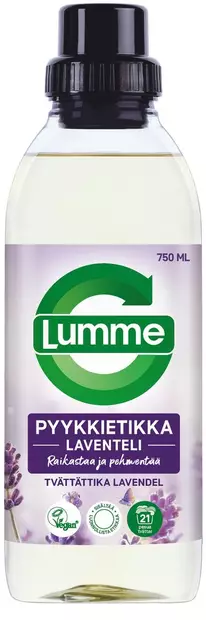 Lumme Pyykkietikka Laventeli 750 ml - Pyykinpesuaineet - 7046110327319 - 1