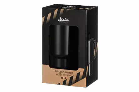 Maku Deal termosmuki 90 cl musta - Termokset - 6410416451589 - 1
