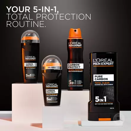 MEN EXPERT DEO ROLL-ON 50ML CARBON - Miesten deodorantit - 3600522203049 - 2