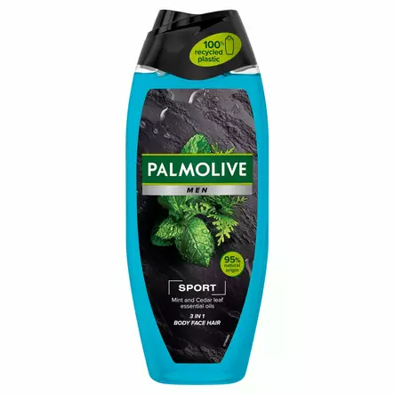 Palmolive Men Sport 3in1 suihkusaippua 500 ml - Miesten saippuat ja suihkugeelit - 8718951036239 - 2