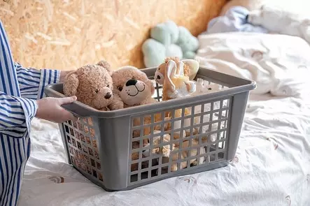 PYYKKI-/YLEISKORI 46 L Kivenharmaa - Pyykkikorit - 6411764250329 - 2