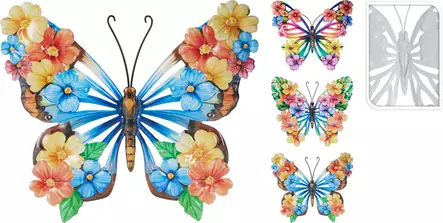 Seinädeco Perhonen 18 cm - Pihapatsaat ja -koristeet - 8721037855129 - 1