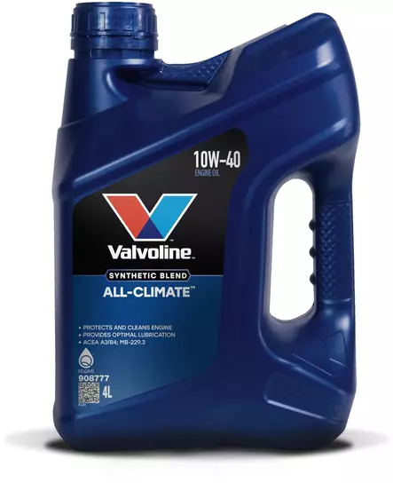 Valvoline All Climate 10W40 4L - Täyssynteettiset öljyt - 8710941018829 - 1