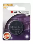 AgfaPhoto CR2450 1PK Lithium - Nappiparistot - 4250175803449 - 1