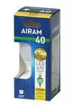 Airam LED Vakio opaali 6W E27 470lm 2700K, 15 000h - Lamput ja polttimot - 6435200242389 - 2