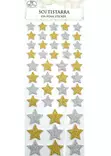Softistarra Tähdet kulta/hopea glitter - Joulukorttiaskartelu - 6417715037599 - 1