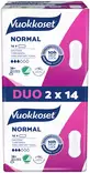 VUOKKOSET DUO NORMAL 2x14 OHUTSIDE - Tamponit ja terveyssiteet - 6414100896359 - 1
