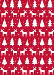 Winteria Joulupaperi Kraft 70 cm x 5 m - Paketointitarvikkeet - 6410416115009 - 5