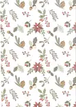 Winteria Joulupaperi Kraft 70 cm x 5 m - Paketointitarvikkeet - 6410416115009 - 6