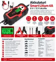 Akkulaturi Smart Litium 4A - Auton akkulaturit - 6438168122359 - 1