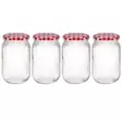 Marjukka Hillopurkki 4 kpl 720 ml - Säilöntäpurkit, pullot ja tarvikkeet - 6410416368979 - 1