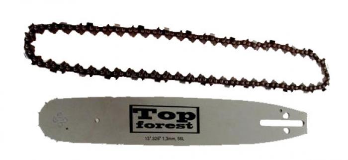 13" MOOTTORISAHAN LAIPPA JA TERÄKETJU - Moottorisahan tarvikkeet ja varaosat - 6430013069819 - 1