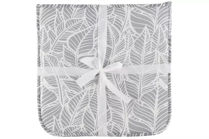 4Living Istuintyyny 4 kpl 39x39 cm lehtikuosi - Istuintyynyt - 6410416092799 - 1