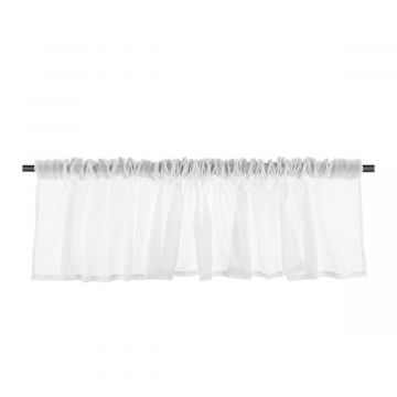 4Living Verhokappa Oliver 45x240 cm valkoinen - Verhot - 6410416226309 - 1