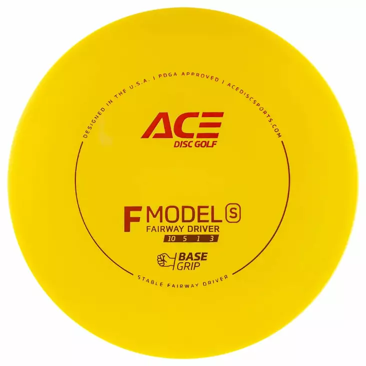ACE DISC GOLF BASE GRIP F MODEL S DRIVER - Frisbeegolf - 0651137576939 - 1
