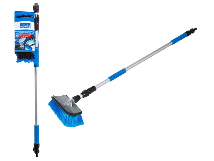 AUTONPESUHARJA TELESKOOPPI KUNGS - Auton pesutarvikkeet - 6423800061219 - 1