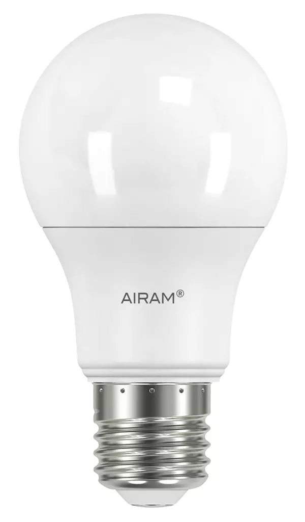 Airam LED Vakio opaali 6W E27 470lm 2700K, 15 000h - Lamput ja polttimot - 6435200242389 - 1