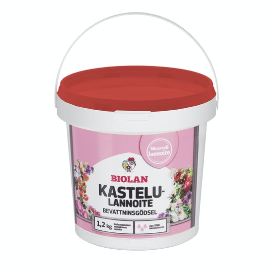 BIOLAN KASTELULANNOITE - Ulkokasvien lannoitteet ja ravinteet - 6411962055009 - 2