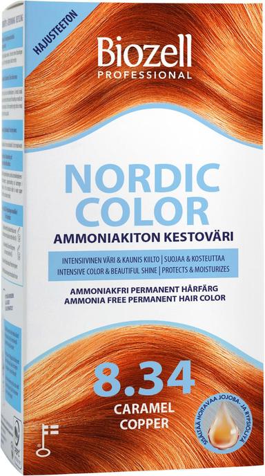 BIOZELL NORDIC COLOR KESTOVÄRI 8.34 - Hiusvärit - 6414400081929 - 1