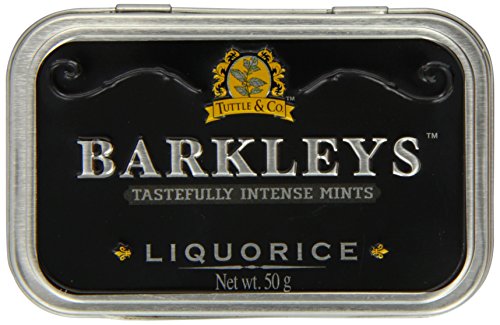 Barkleys Liquorice 50g - Purukumit ja pastillit - 8717438741499 - 1