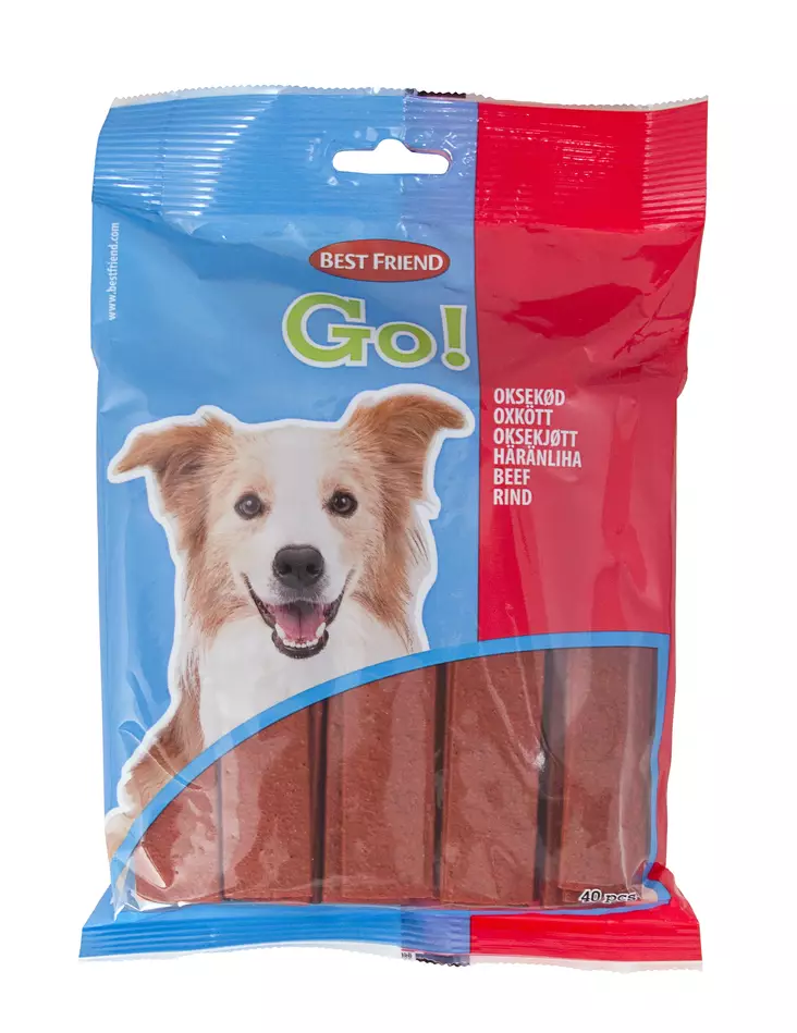Best Friend GO! pihviliuskat 40 kpl 400 g - Puruliuskat - 5700551122729 - 1