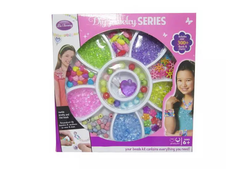 DIY JEWELRY KIMALLEHELMISETTI - Sisäleikit - 0746856408569 - 1