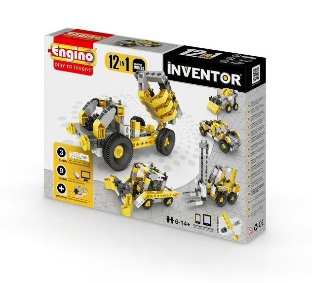 ENGINO RAKENNUSPALIKAT 12in1 - Sisäleikit - 5291664001259 - 1