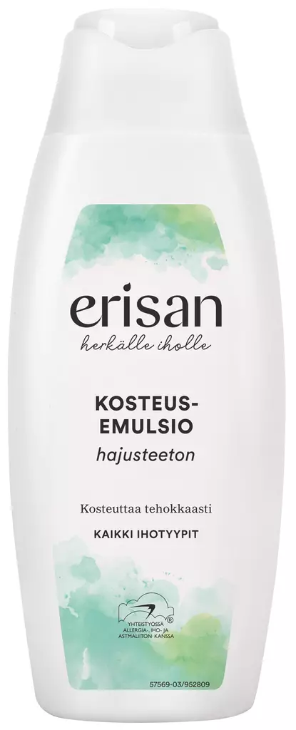 ERISAN KOSTEUSEMULSIO 250ML - Vartalonhoito - 6417964575699 - 1