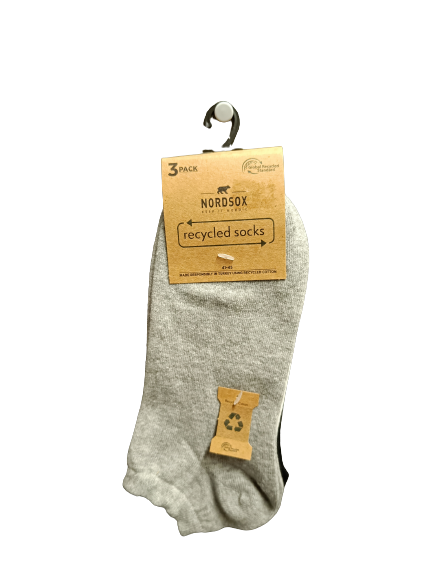 Ecopuuvillaiset sneakersukat 3 paria 41-45 - Miesten sukat - 6438159750929 - 1