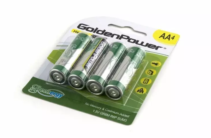 GOLDEN POWER AA PARISTOT 4 KPL/PKT - Alkaliparistot - 4895026731139 - 1