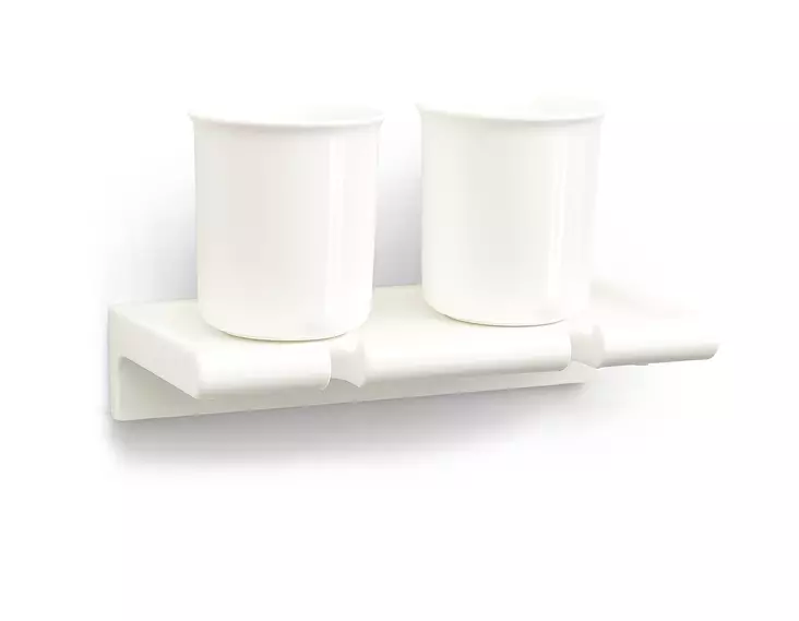 HAMMASMUKITELINE 2-OS. VALKOINEN - Suunhoito, hammastahnat ja -harjat - 6416038220039 - 1