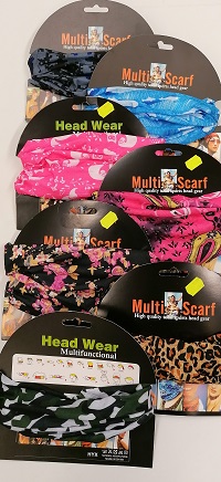 Huivi bandana 24 x 48 cm - Naisten huivit - 6438159153539 - 1