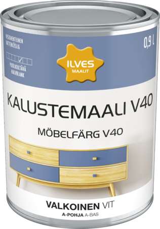 ILVES KALUSTEM.V40 A-POHJA VA 0,225 - Kalustemaalit - 6430026950159 - 1