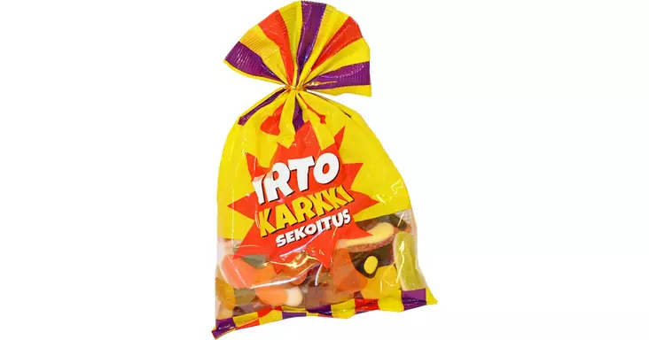 IRTOKARKKISEKOITUS 250G - Makeispussit, -patukat ja tikkarit - 6438448000339 - 1