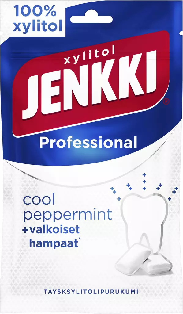 JENKKI PRO 80G COOL PEPPERMINT - Purukumit ja pastillit - 6420256015179 - 1