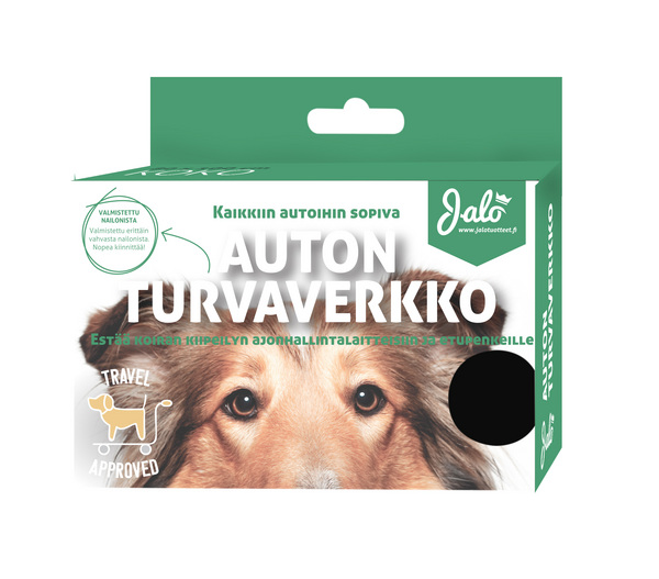 Jalo Auton turvaverkko 80 x 100 cm - Tuotteet koira-arkeen - 6417558506849 - 1