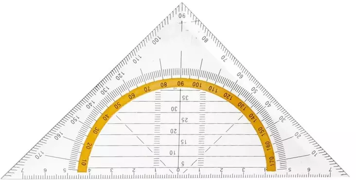 KOLMIOVIIVOTIN - Viivoittimet - 8711252451619 - 1