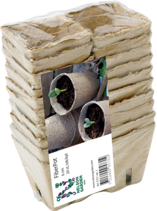 KUITURUUKKU NELIÖ 6 cm 20 kpl - Kukkaruukut ja -amppelit - 7312600057319 - 1