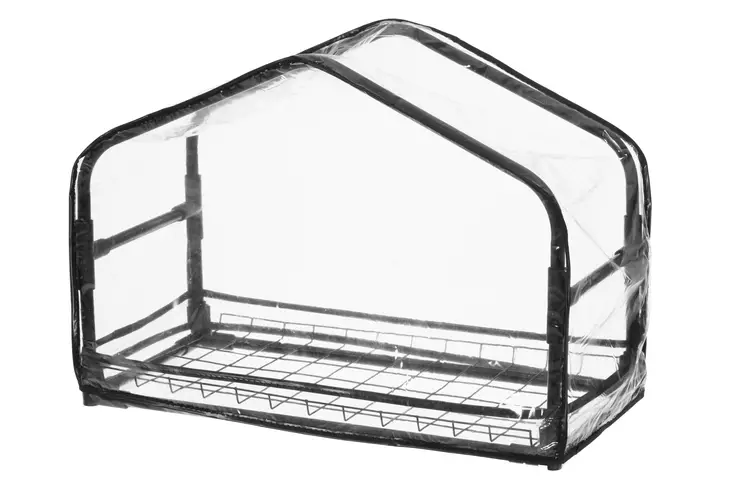 Kasvihuone 1-hyllyn musta - Esikasvatustuotteet - 6410416123059 - 1