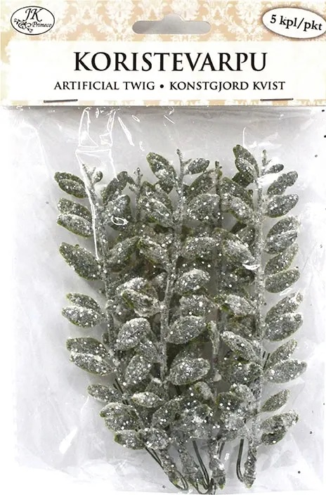 Koristevarpu huurre 5kpl - Joulukorttiaskartelu - 6417715037889 - 1