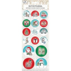 Kuviotarra Jouluhahmot pyöreä - Tee-se-itse DIY - 6417715026579 - 1